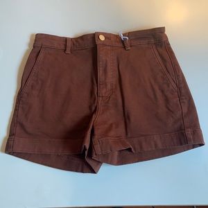 Everlane way high canvas shorts